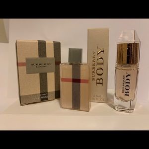 Burberry gift set of 2 New in box